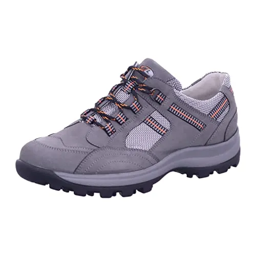 Waldläufer Adult Holly grau Gr. 41 - Damen-Schnürhalbschuhe mit bequemem Fußbett für optimalen Tragekomfort und stilvolles Design.