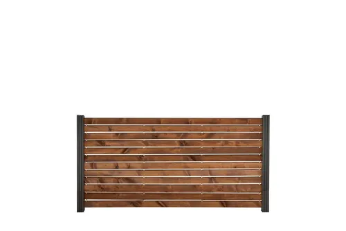 GartenLand Zaun Craftwood Kiefer Rhombus, 180x90 cm - Braun - Zaunelemente: Rhombus Steckzaun CRAFTWOOD aus Kiefer, pflegeleicht und einfach zu montieren, mit natürlicher Optik und umweltfreundlicher Farbbehandlung.