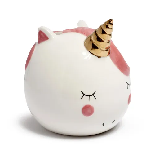 Skarbonka ceramiczna Jednorożec biały MB267 PUCKATOR EUROPEAN DIST 5055071506239