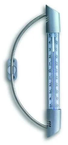 TFA Fensterthermometer Orbis mit Bogen 146015