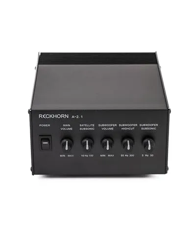 Reckhorn Stereo Verstärker 2.1 Mono Subwoofer von Reckhorn