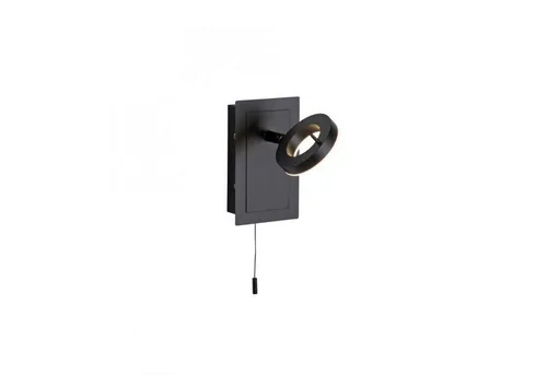 Licht-Erlebnisse Wandstrahler SNIDPON, LED fest integriert, Warmweiß, LED Metall IP44 verstellbar Anthrazit 3000 K warmweißes Licht 850 lm
