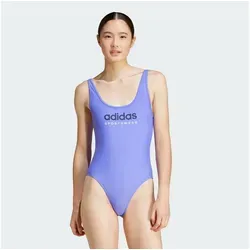 adidas Damen Sportswear U-Rücken Badeanzug 81,3 cm - Bademode mit U-förmigem Rückendesign, chlorresistentem Infinitex Fitness Eco Material und hohem Tragekomfort für sportliche Aktivitäten im Wasser.