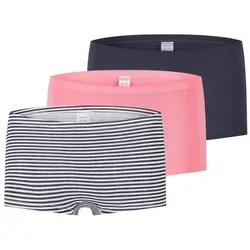 Schiesser Mädchen 3 Pack Shorts - Weiches Bündchen aus 95/5 Organic Bio Baumwolle - Unterhosen für Mädchen, im praktischen Dreierpack mit softem Bund für höchsten Tragekomfort ohne Zwicken - ideal für empfindliche Haut.