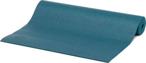 Bodhi Yogamatte ASANA petrol - Sportmatte in eleganten petrol, ideal für Yoga und Fitness mit einer komfortablen Länge von 183 cm für optimale Bewegungsfreiheit.