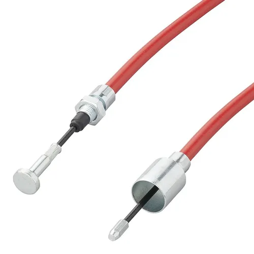 Anhänger Bremssseil 1130/1340mm M8, Glocke Ø23/26 mm – Hüllenlänge 1130 mm, Seil