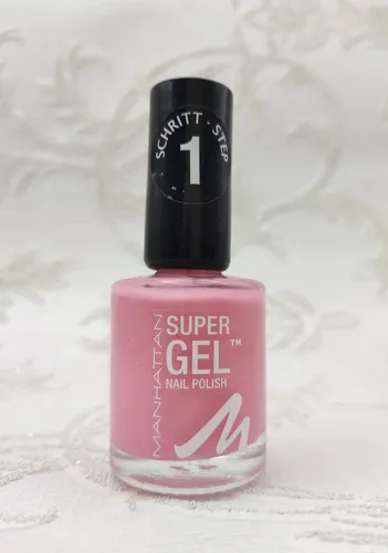 Manhattan Super Gel Nagellack Maniküre Nail Polish Farbe 235 Angel Wing 12ml NEU