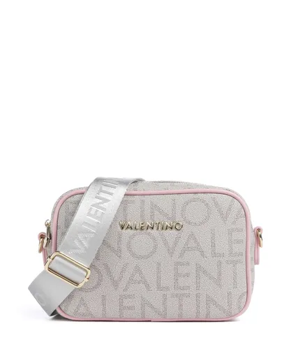Valentino Bags Regina Re Umhängetasche - Damen in Grau/Pink - Stylische Umhängetasche aus pflegeleichtem Lederimitat, ideal für den täglichen Gebrauch und vielseitige Outfits. Perfekt für modebewusste Frauen! Ein Must-Have in jeder Handtaschen-Kollektion.