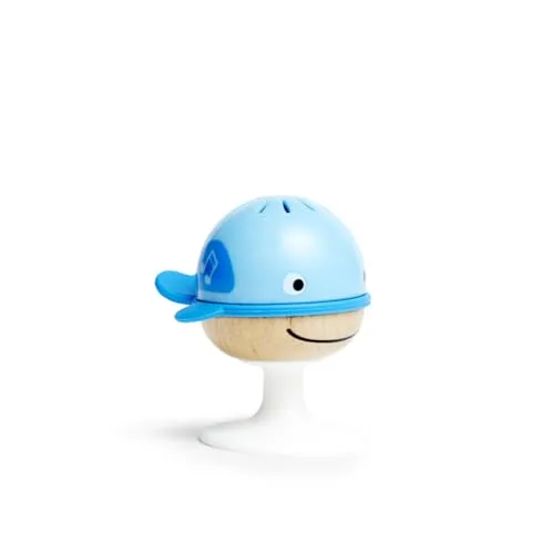 Hape Saugnapf Rasselset 3 Tiere - Wal, Krake, Schildkröte 0m+ - Motorikspielzeug für Babys, das mit bunten Meeresbewohnern und verschiedenen Geräuschen die Sinne anregt und die motorischen Fähigkeiten fördert. Ideal für sicheres Spielen überall dank robustem Saugknopf.