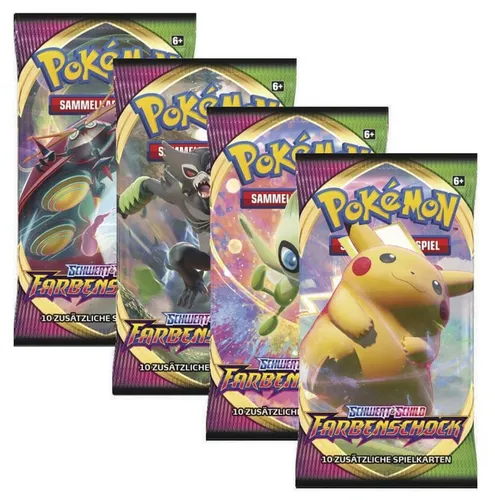 POKÉMON Sammelkarte Pokémon Flammende Finsternis - Booster Einzeln - Deutsch