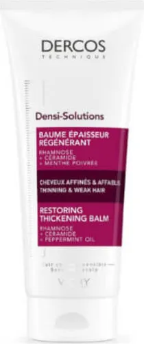 Vichy Dercos Densi-Lösungen Verdickender Regenerationsbalsam 200 ml - Spülung für feines Haar, sorgt für mehr Fülle und Regeneration für gesund aussehendes Haar.
