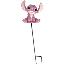 Disney Gartenstecker Angel 37 cm Pink in pink von Disney