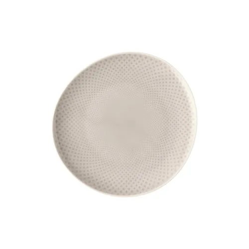 Teller flach 22 cm Rosenthal Junto Soft Shell in grau von Rosenthal