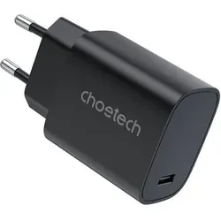 Choetech Q5004 Eu Usb-C Netzladegert, 20W (Schwarz) - Schwarz