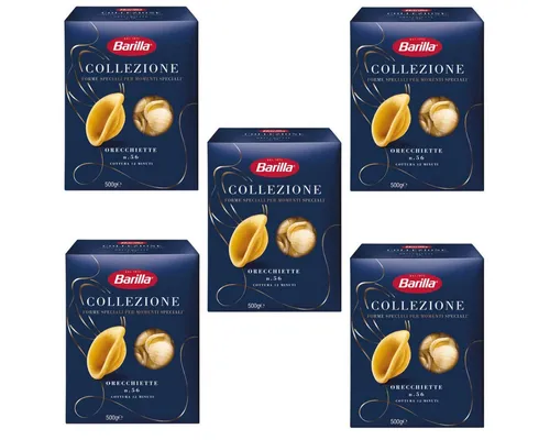 Barilla Nudeln, Barilla La Collezione Orecchiette Pugliesi Pasta 500g 5er Pack