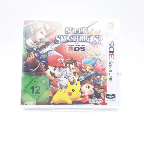Super Smash Bros. für Nintendo 3DS - Mobiles Kampfspiel für bis zu 4 Spieler, mit einzigartigen Modi und der Möglichkeit, eigene Mii-Charaktere zu erstellen. Erlebe spektakuläre Action und spannende Online-Duelle!