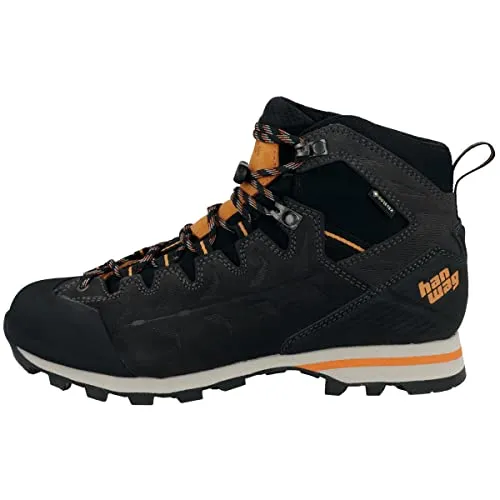 Hanwag Makra Light GTX Schuhe Herren grau/orange in orange von Hanwag