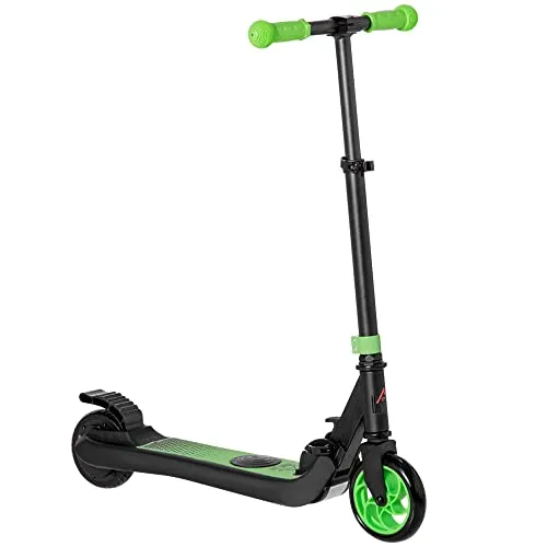 HOMCOM E-Scooter 120W - Elektro Scooter für Kinder - E-Scooter für Kinder ab 6 Jahren mit 120W Motor, max. 8 km/h und 6 km Reichweite. Zusammenklappbar für einfachen Transport und Lagerung. Ideal für spannende Abenteuer im Freien!