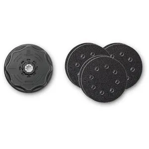 Fein Schleifplatte 115mm - Gelochte Kletthaftplatte, ideal für präzises Schleifen und vielseitige Elektrowerkzeuge