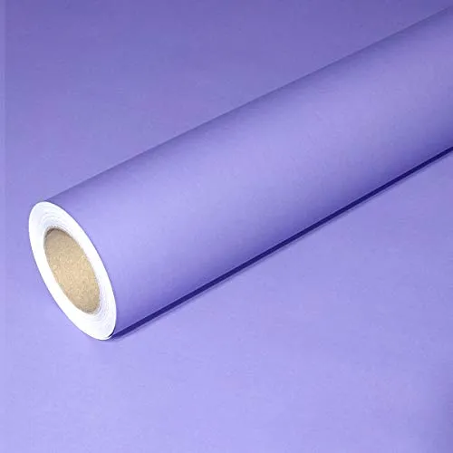 JUNOPAX Geschenkpapier 50m x 1,00m lila - Hochwertiges Geschenkpapier in elegantem lila, 50m lang und 1m breit. Wasserfest und reißfest, ideal für Außendekorationen. Umweltfreundlich aus nachhaltigen Rohstoffen hergestellt.