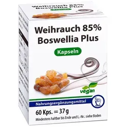 Weihrauch 85% Boswellia Plus Kapseln - Arzneimittel mit 85% Boswelliasäure, unterstützt die Knochen- und Muskelfunktion mit Vitamin D und K, ideal für aktive Menschen.