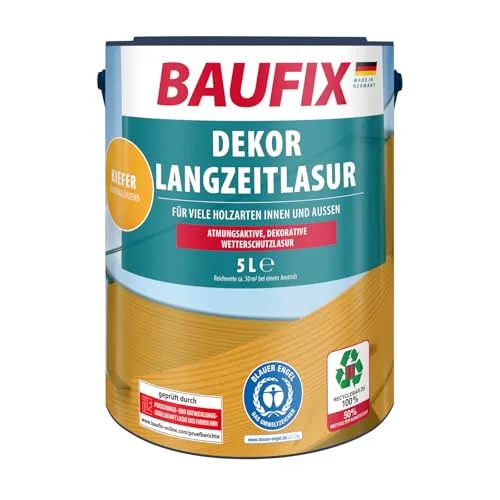 Baufix Holzlasur Dekor-Langzeitlasur 5,0l von BAUFIX