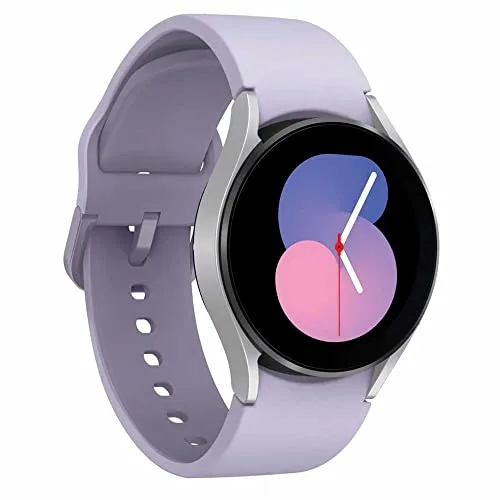 Samsung Galaxy Watch 5 (40mm) Bluetooth - Smartwatch mit Fitness Tracker - Smartwatch mit modernem Aluminiumdesign und Saphirglas. Bietet präzises Tracking, Schlafcoaching und Zugriff auf ein breites App-Ecosystem für einen aktiven Lebensstil.