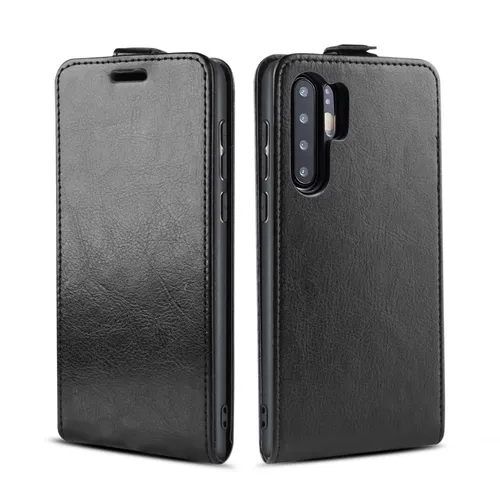 Handy Hülle für Huawei P30 Pro Handyhülle Magnet Klapphülle Cover Schwarz