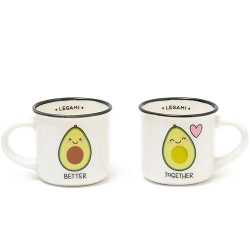 LEGAMI ESPRESSOTASSEN 2ER SET in grün von Legami