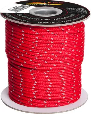 BasicNature Zeltleine reflektierend, 30mx3mm