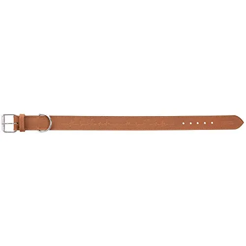 TRIXIE Hunde-Halsband Rustic Fettleder 