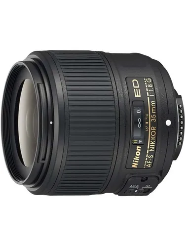 Nikon AF-S Nikkor 35mm 1:1.8G ED Objektiv - Lichtstarkes Weitwinkelobjektiv mit elegantem Bokeh für brillante Aufnahmen und leisen Autofokus