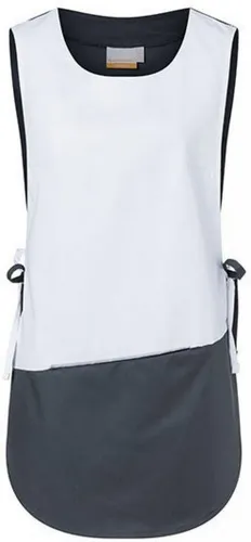 Karlowsky Fashion Kittelschürze Überwurfkasack Bea - Waschbar bis 60°C (Anthrazit bis 95°C)