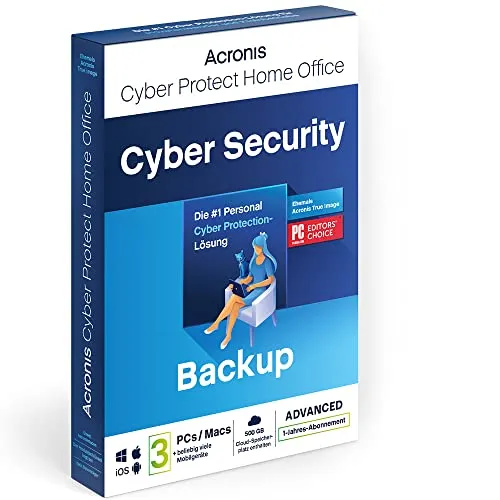 Acronis Cyber Protect Home Office 2023 Advanced 500 GB von Acronis