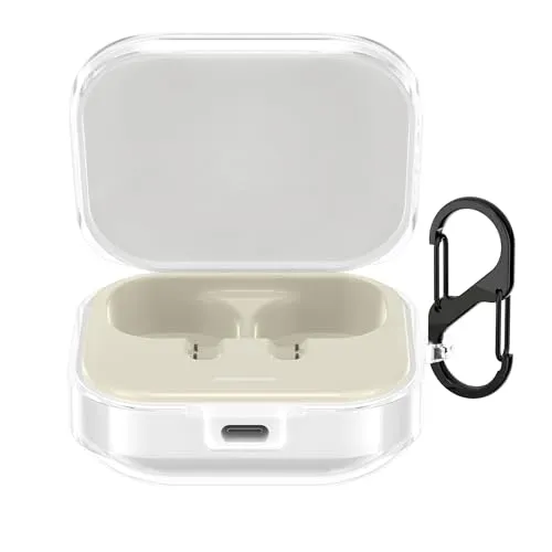 kwmobile Hülle kompatibel mit Xiaomi Redmi Buds 6 Active - TPU Silikon Schutzhülle Case Cover Kopfhörer Transparent