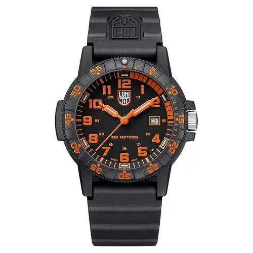 Luminox XS.0329 Quarzuhr - Leatherback Sea Turtle Giant 44mm - Armbanduhren mit 10 ATM Wasserdichtigkeit und sportlichem Design. Ideal für Abenteuer und Outdoor-Aktivitäten. Robustes Gehäuse aus Kunststoff und leuchtende Zeiger sorgen für optimale Ablesbarkeit.