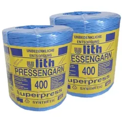 Superpress Pressengarn 10 kg Synthetik blau – 2x400m/kg