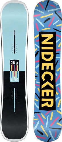 NIDECKER CHEAT CODE YOUTH Snowboard 2026 - 139 in blau von NIDECKER
