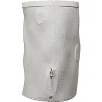 Garantia Regentonne Woodstock Baumstamm 400, Greywood