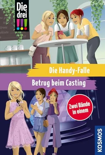 Die drei !!!, Die Handy-Falle / Betrug beim Casting (Doppelband): Taschenbuchausgabe