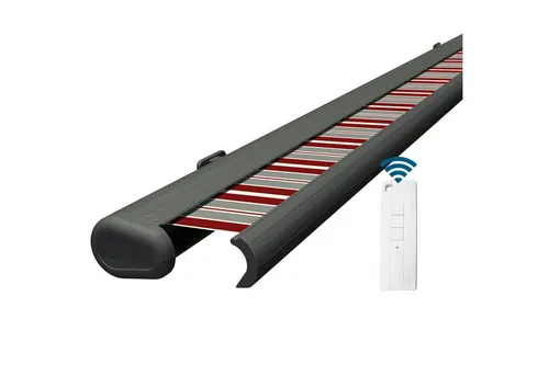 Eclipse Kassettenmarkise 3x2,5m - Kassettenmarkise mit hochwertigem Dooya Smarthome-Motor, UV-Schutzfaktor 50+, wasserabweisendem Stoff und einfacher Montage. Ideal für schattige Entspannung im Freien.