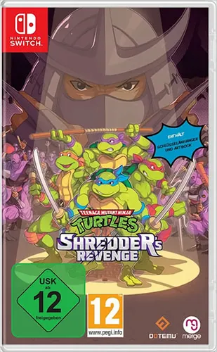 Teenage Mutant Ninja Turtles: Shredder's Revenge für Nintendo Switch - NEU SEALED - PC- & Videospiele, aufregendes Beat 'Em Up mit Mehrspieler-Modus, perfekt für Fans der Teenage Mutant Ninja Turtles!