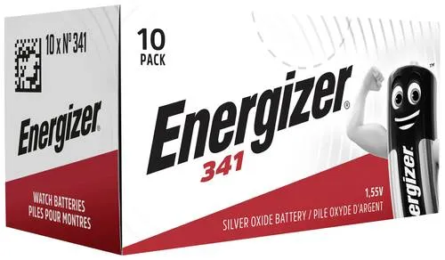 Energizer Knopfzelle 341 1.55V 1 St. 15 mAh Silberoxid E301537604