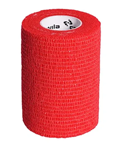 Cawila Flex-Tape Bandage, elastisch und selbsthaftend, kohäsive Haftbandage, 7,5cm x 4,5m