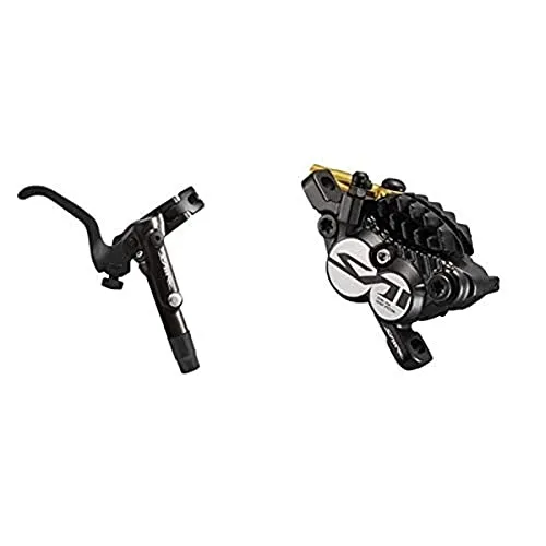SHIMANO BR-M820 Scheibenbremse – Unisex, Black - Fahrradbremsen mit einfacher, sauberer Entlüftung für zuverlässige Bremsleistung und Sicherheit auf jeder Fahrt.