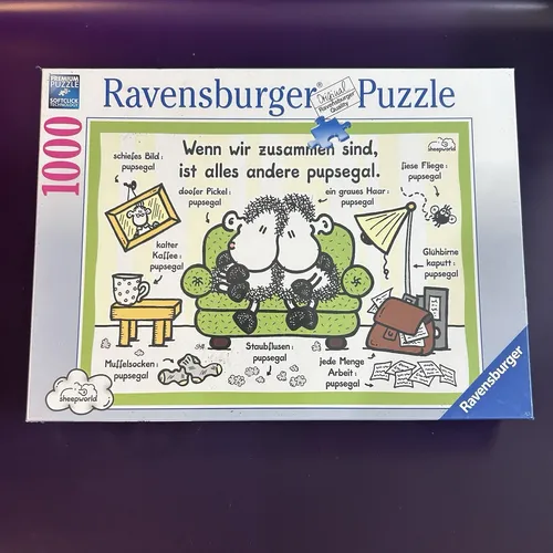 Wenn wir zusammen sind ... | Sheepworld Ravensburger Puzzle 1000 Teile | Neu OVP