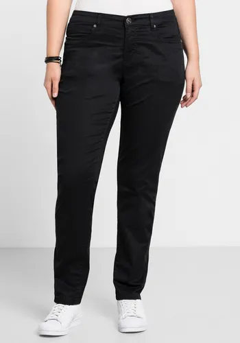 Sheego Jerseyhose Stretch-Hose in schmaler Form