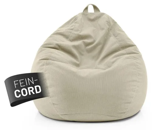 Lumaland Comfort Line Sitzsack Feincord M