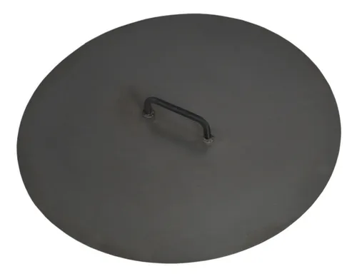 Deckel für Feuerschalen Ø 70,5 cm - Grillzubehör mit hitzebeständiger Beschichtung, ideal für sichere Abdeckung Ihrer Feuerstelle und Schutz vor Regen.