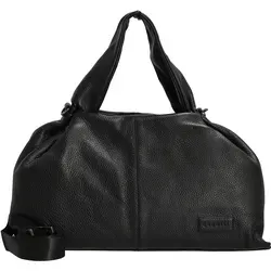Bugatti Elsa Schultertasche aus Leder 38 cm - Umhängetasche aus hochwertigem, weichem Rindleder, abnehmbarer und verstellbarer Schulterriemen für vielseitigen Tragekomfort und elegantes Design.